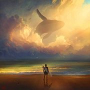���뺣��,�Ѿ��㻭����յĻ���